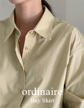 [ordinaire] 베이 셔츠 (3color/단독주문시당일발송)