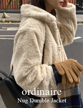 [ordinaire] 너그 덤블 자켓 (2color/단독주문시당일발송) (뽀글이자켓추천)