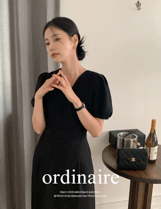 [ordinaire] 썸머 로우 원피스 (2color/뮤트베이지 단독주문시당일발송)