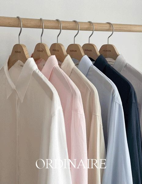 [당일발송][ordinaire] 썸머 니스 셔츠 (6color/단독주문시당일발송)